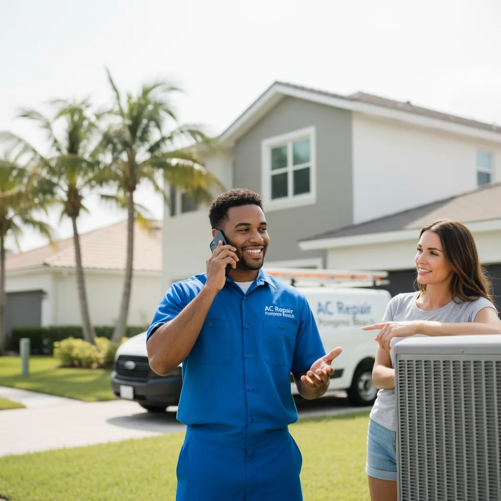 AC Repair Pompano Beach customer support in Clinton